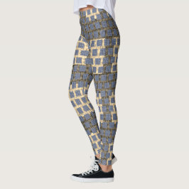 Abstracte Trendy Mode Compressie geschikt voor Leg Leggings
