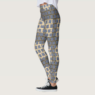 Abstracte Trendy Mode Compressie geschikt voor Leg Leggings