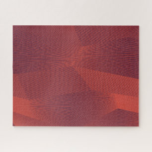 Abstracte, trendy, moderne geometrische grafische legpuzzel