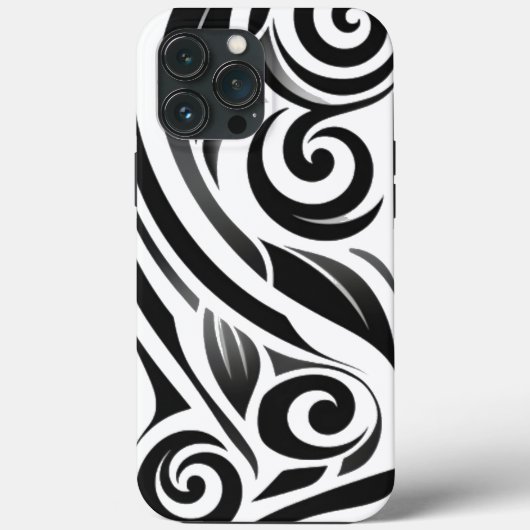 Abstracte tribale Canvas tas Case-Mate iPhone Case (Achterkant)