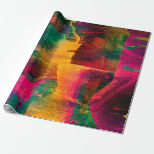 abstracte, trillende kundeartikelen op papier, cadeaupapier