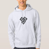 Abstracte Triple Diamond Hoodie (Voorkant)