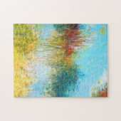 Abstracte Triptych Deel 2 Legpuzzel (Horizontaal)