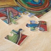 Abstracte Trumpet Puzzle door ValAries Legpuzzel (Zijkant)