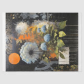 Abstracte Tuin Decoupage Tissuepapier (Voorkant)