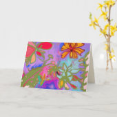 Abstracte tuin kaart (Gele Bloem)