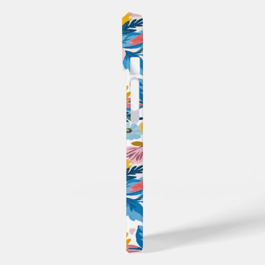 Abstracte tuin moderne bloemen Case-Mate iPhone case (Achterkant / Links)