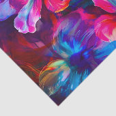 Abstracte tuinbloei tissuepapier (Detail)