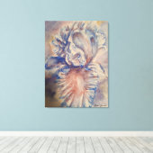 Abstracte tulpen canvas afdruk (Insitu (Houten vloer))