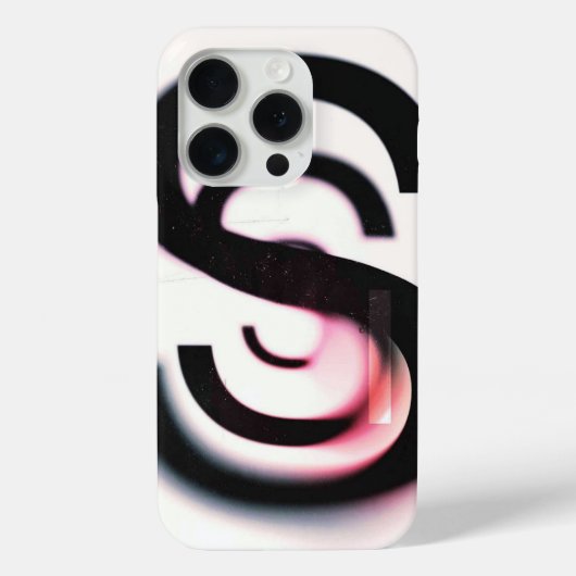 Abstracte Typografie "Silo" Telefoonhoes Case-Mate iPhone Case (Achterkant)
