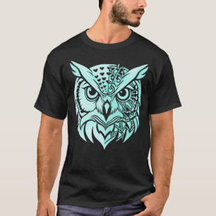 Abstracte Uil Identiteit Symbolische Waarnemer M T-shirt