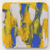 Abstracte uitdrukking nr. 11 van Michael Moffa Bier Onderzetter (Voorkant)