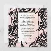 Abstracte uitnodiging tot huwelijk (Voorkant)