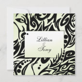 Abstracte uitnodiging tot huwelijk (Achterkant)