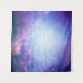 Abstracte universum rooksterren wandkleed (Voorkant (horizontaal))