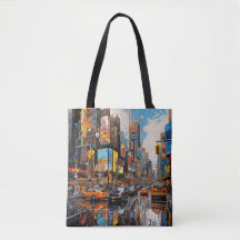 Abstracte Urban City Street Painting