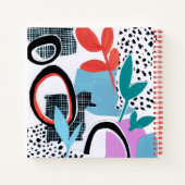 Abstracte veldslag notitieboek (Achterkant)