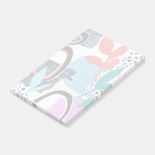 Abstracte veldslag post-it® notes (Schuin)