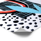 Abstracte veldslag poster (Hoek)