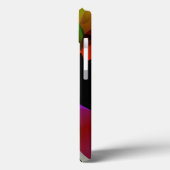 Abstracte ventilator op zwart Case-Mate iPhone case (Achterkant / Links)