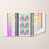 ABSTRACTE VEREN+CHEVRON Ontwerp Bad Handdoek (Handdoek)