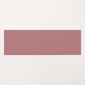 Abstracte Veren Donkere Yoga Mat (Achterkant (horizontaal))