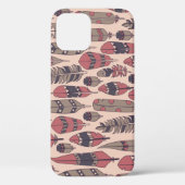 Abstracte veren: kleurrijke  achtergrond. Case-Mate iPhone case (Achterkant)