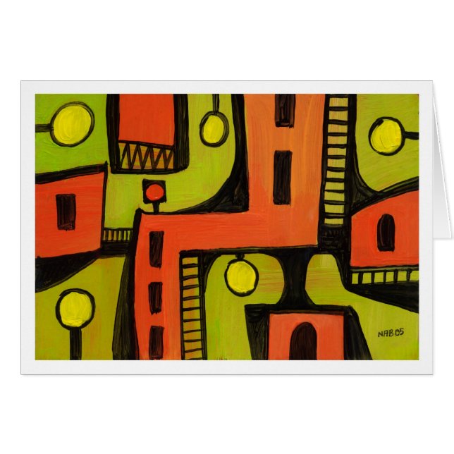 Abstracte verf 05 (Voorkant Horizontaal)