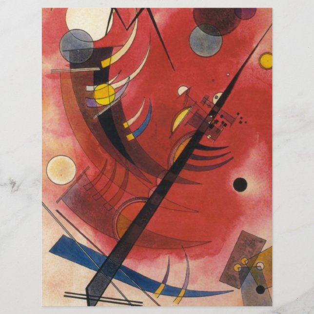 Abstracte verf binnenste simuleren (Voorkant)
