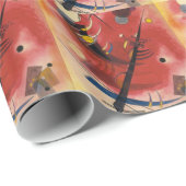 Abstracte verf binnenste simuleren cadeaupapier (Rol Hoek)