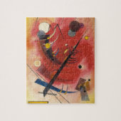 Abstracte verf binnenste simuleren legpuzzel (Verticaal)