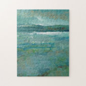 Abstracte verf in de Oostzee Legpuzzel (Verticaal)