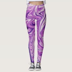 Abstracte verf met melkwegstelsel Beste sterrenk Leggings