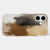 Abstracte verf op papier Case-Mate iPhone case (Achterkant (horizontaal))