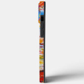 Abstracte verfplaat Case-Mate iPhone case (Achterkant / Links)