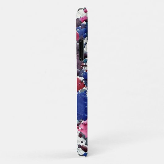 abstracte verfspleet Case-Mate iPhone case (Achterkant/rechts)