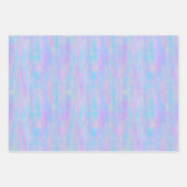 Abstracte verfstreken zeemeerminnen inpakpapier vel (Voorkant)