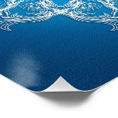 Abstracte verlooptextuur met barokstijl. perfect poster (Hoek)