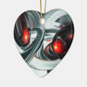 Abstracte versiering van turmoil keramisch ornament (Links)