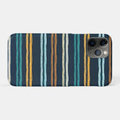 Abstracte verticale lijnen patroon Case-Mate iPhone case (Achterkant (horizontaal))