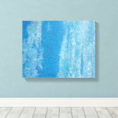 Abstracte vervagen textuur canvas afdruk (Insitu (Houten vloer))