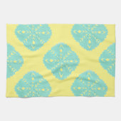 ABSTRACTE VIERKANTE BL WYCINANKI THEEDOEK (Horizontaal)