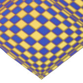 Abstracte vierkantjes 2 tafelkleed (Gekanteld)