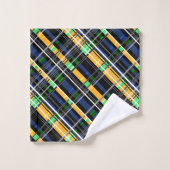 Abstracte vierkantsgeometrie zonder naadloze ingec bad handdoek (Wasdoekje)