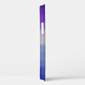 abstracte violette achtergrond: verticale lijnen e Case-Mate iPhone case (Achterkant / Rechts)