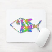 Abstracte vis muismat (Met muis)