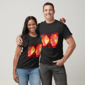 Abstracte vis t-shirt (Unisex)