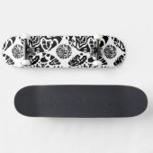 abstracte visschijf skateboard (Horizontaal)