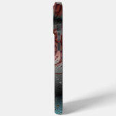 Abstracte Vivid Fantasy Fractal Art Bruin Blauw Case-Mate iPhone Case (Achterkant / Links)