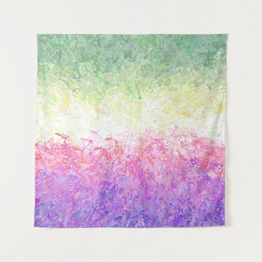 Abstracte vlag Genderfaun Pride Wandkleed (Voorkant)